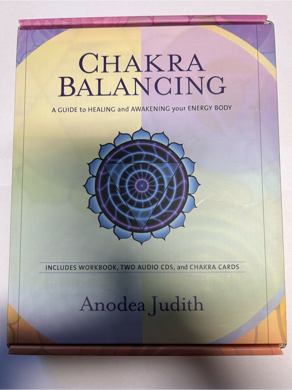 Chakra Balancing Kit w Workbook 2 CDs & Cards by Anodea Judith